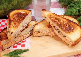 Image of Salmon & Caper Melt Panini