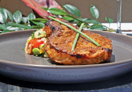 Image of Jerk Marinated Grilled Pork Chops