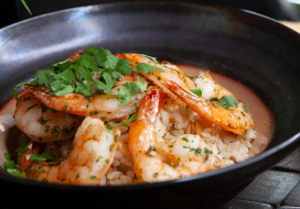Image of Thai Infused Shrimp with Ginger Coconut Brown Rice