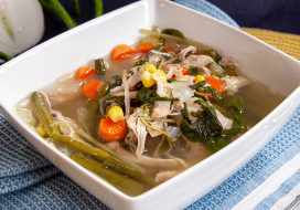 Image of Chicken Soup with Garden Vegetables
