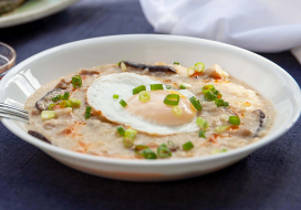 Image of Chicken Congee with Shiitake Mushroom