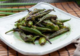 Image of Grilled Okra
