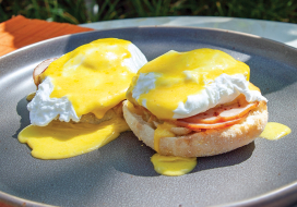 Image of Eggs Benedict with Hollandaise Sauce