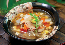 Image of Hawaiian “Tonjiru” Pork Miso Soup
