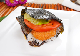 Image of Spam Katsu Musubi Sandwich