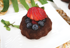 Image of Mini Bundt Cakes with Berries