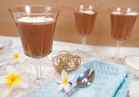 Image of Chocolate Mousse with Devonshire Cream