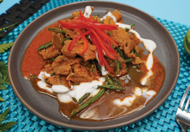 Image of Red Curry Pork with Beans