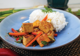 Image of Firecracker Tofu with Coconut Rice