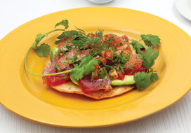 Image of Fresh Ahi Crispy Tostada