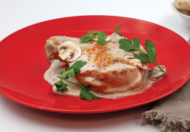 Image of Pork Chops with Mushroom Gravy