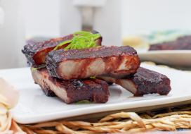Image of Grilled Char Siu Baby Back Ribs