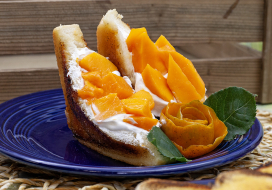 Image of Stuffed Lilikoi Honey Butter Toast