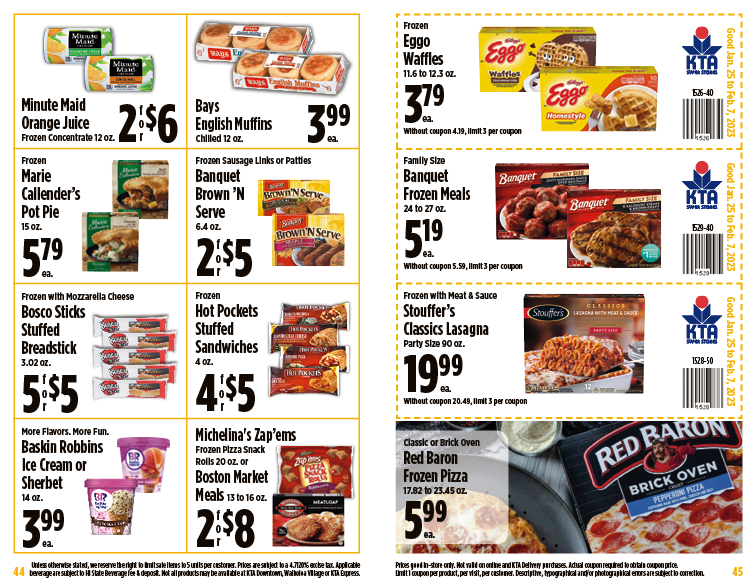 Image of page 23 of weekly savings