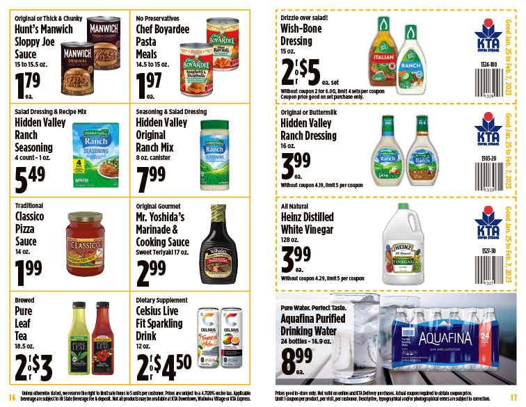 Image of page 9 of weekly savings