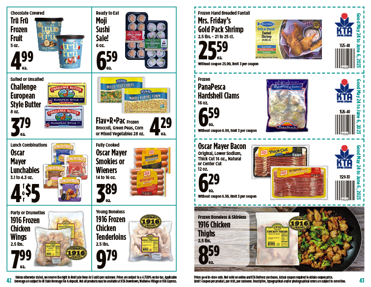 Image of page 22 of weekly savings