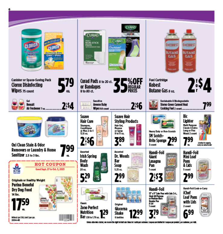Image of page 6 of weekly savings