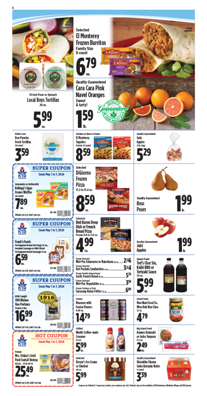 Image of page 2 of weekly savings
