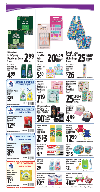 Image of page 6 of weekly savings