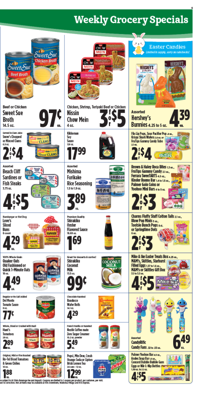 Image of page 5 of weekly savings