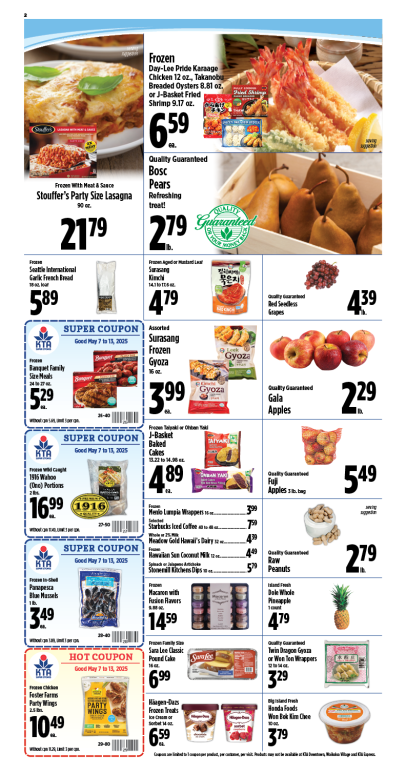 Image of page 2 of weekly savings