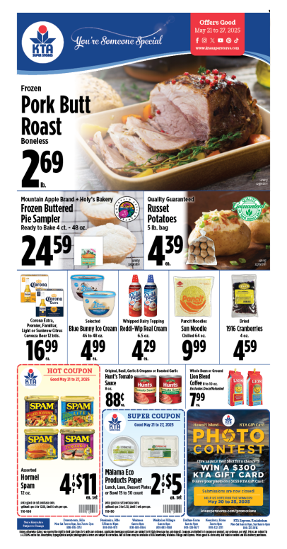 Image of page 1 of weekly savings