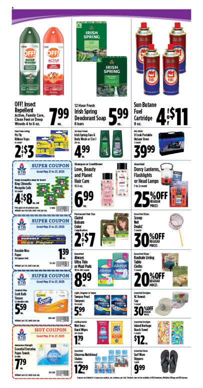Image of page 6 of weekly savings