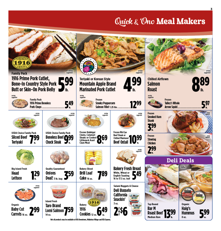 Image of page 3 of weekly savings