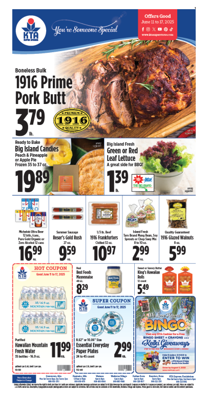 Image of page 1 of weekly savings