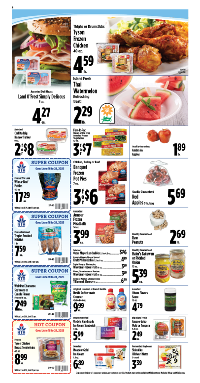 Image of page 2 of weekly savings