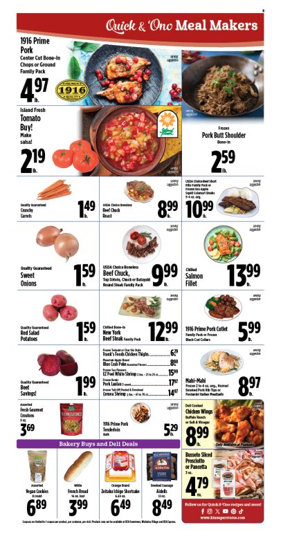 Image of page 3 of weekly savings
