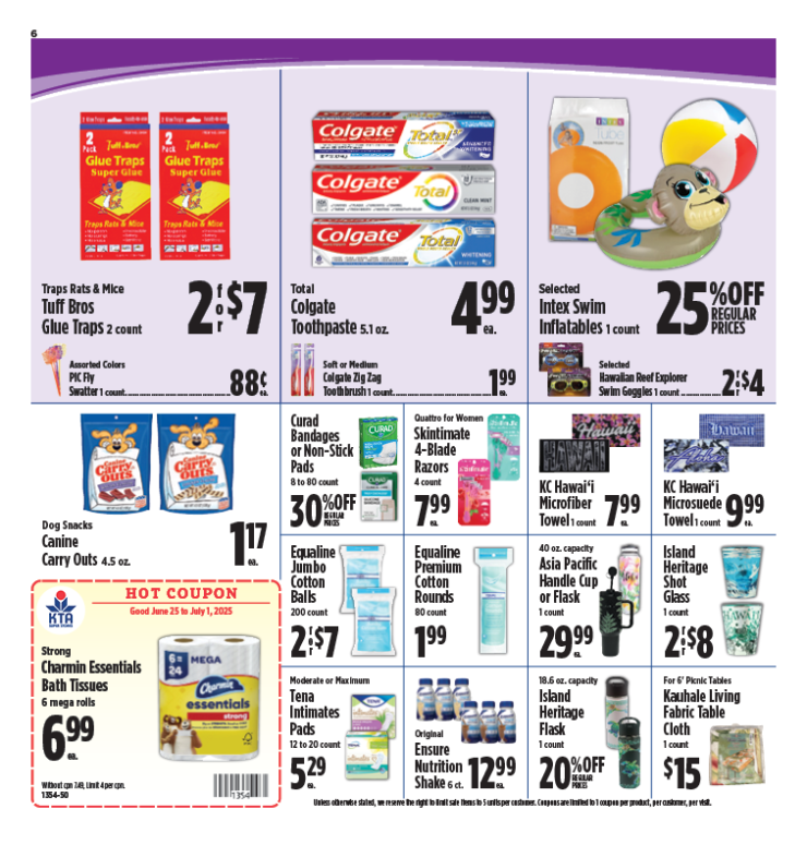 Image of page 6 of weekly savings