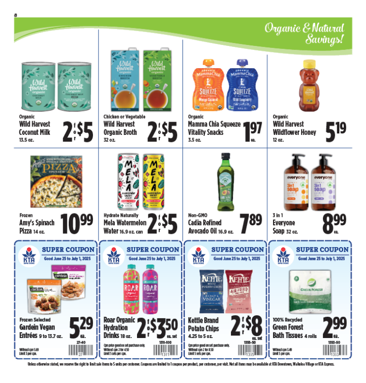 Image of page 8 of weekly savings