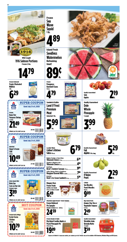 Image of page 2 of weekly savings