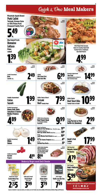 Image of page 3 of weekly savings