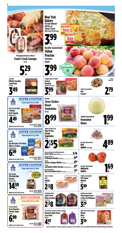 Image of page 2 of weekly savings