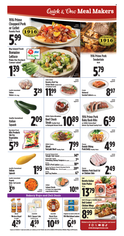 Image of page 3 of weekly savings