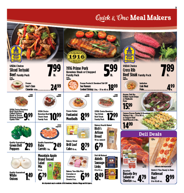 Image of page 3 of weekly savings