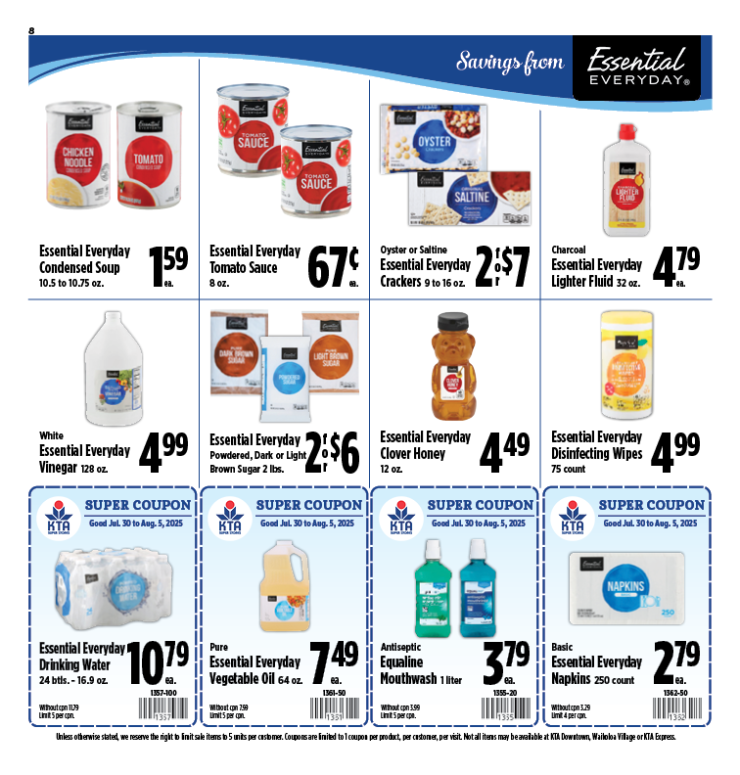 Image of page 8 of weekly savings