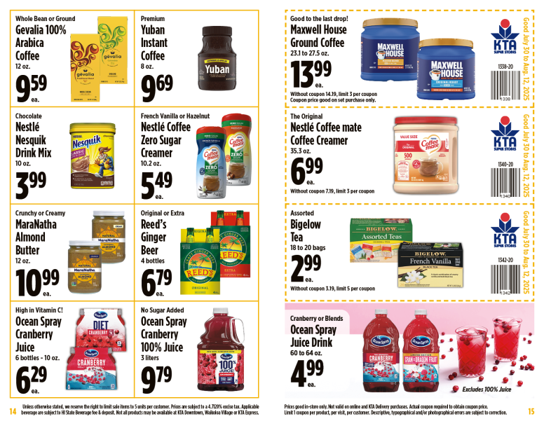 Image of page 8 of weekly savings