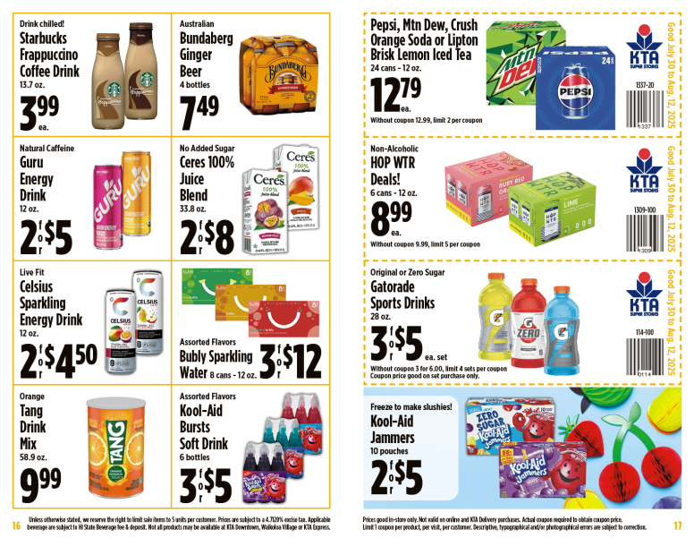 Image of page 9 of weekly savings