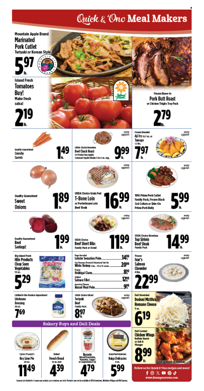 Image of page 3 of weekly savings