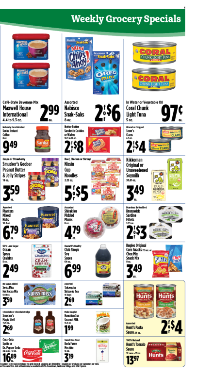 Image of page 5 of weekly savings