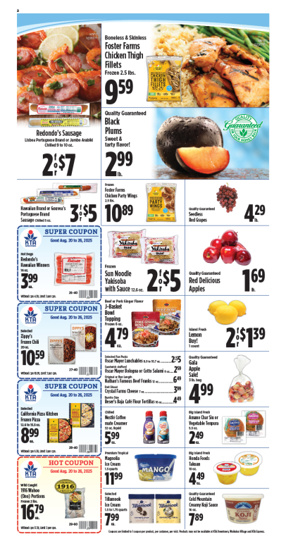 Image of page 2 of weekly savings