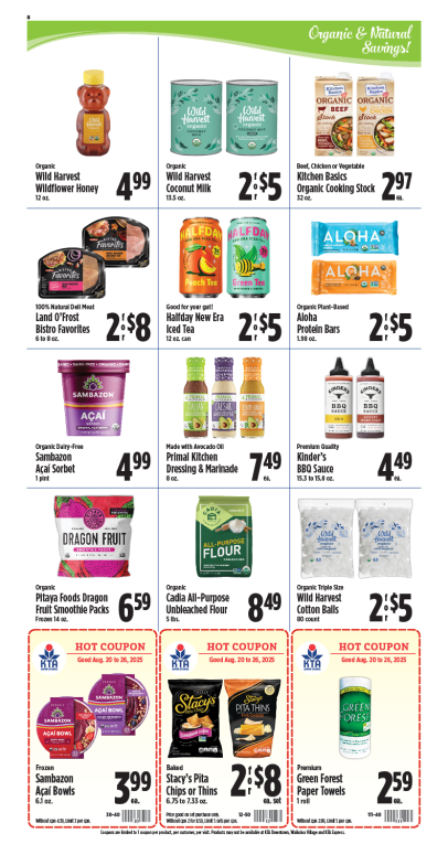 Image of page 8 of weekly savings