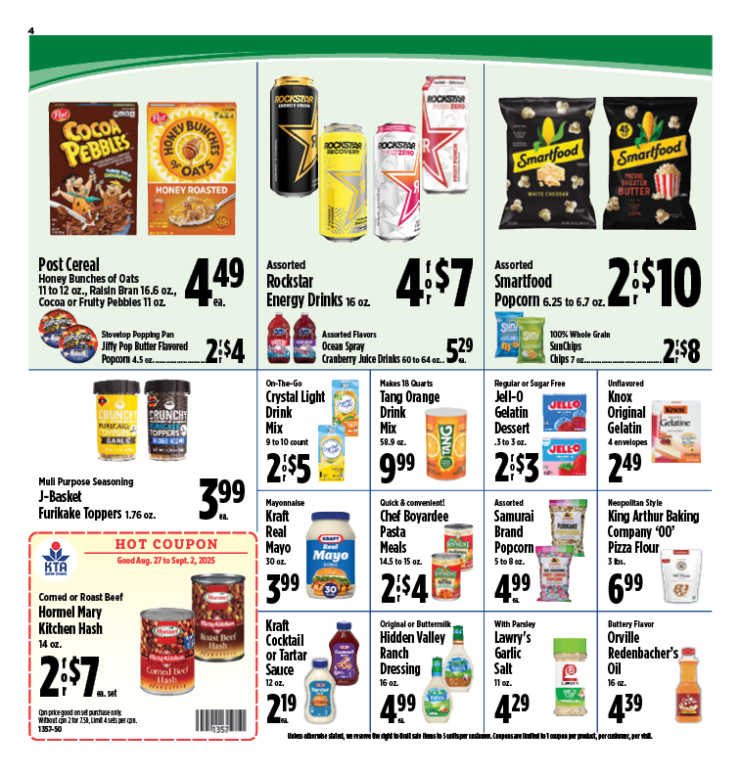 Image of page 4 of weekly savings