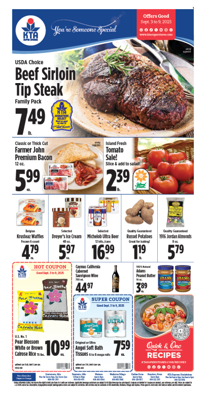 Image of page 1 of weekly savings