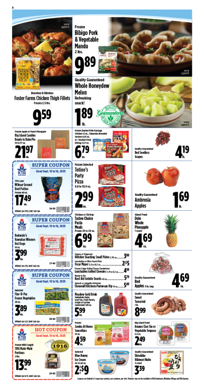 Image of page 2 of weekly savings