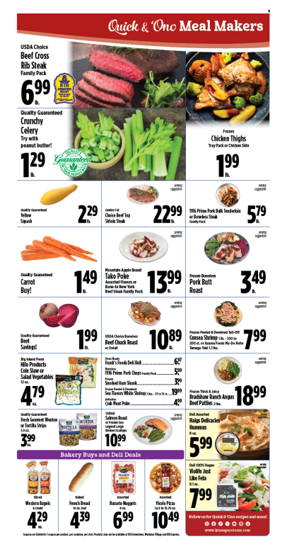 Image of page 3 of weekly savings