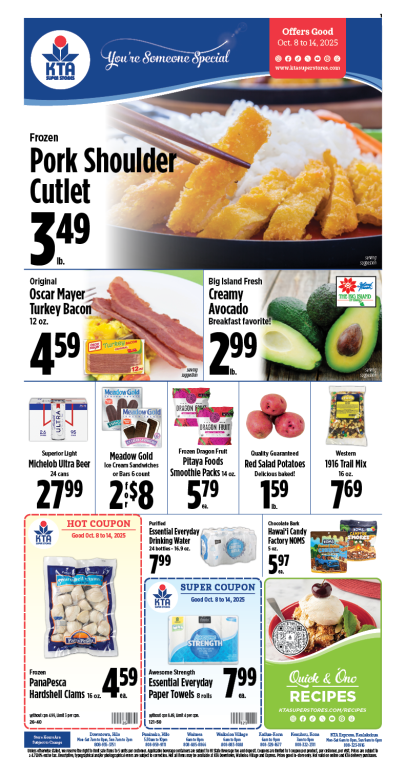 Image of page 1 of weekly savings